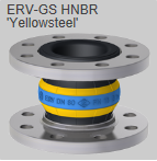 Rubber Expansion Joints ERV-GS HNBR 'Yellowsteel'