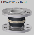 Rubber Expansion Joints ERV-W 'White Band'