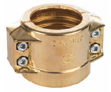 RK SAFETY CLAMPS EN 14420/DIN 2817: BRASS