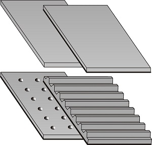 Shock-absorbing boards